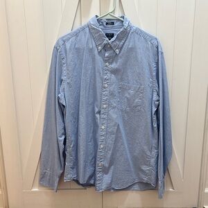 J. Crew Factory Light Blue Casual Button Down Shirt